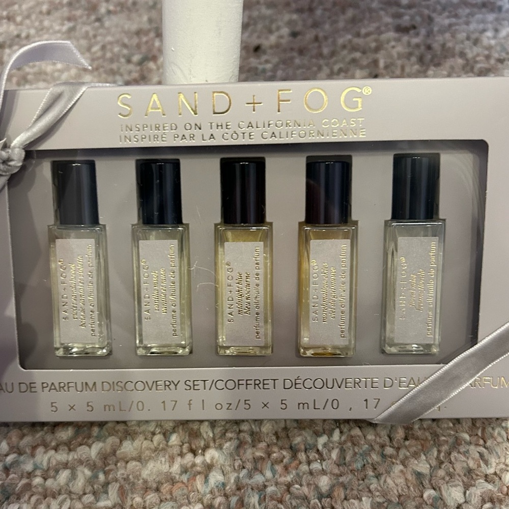 SAND + FOG Eau de Parfum Discovery Set - Black and Gold